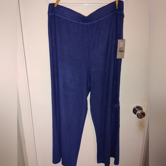 Habitat Soft Fleece Flood Pants Sz.XL Blue NWT - Picture 1 of 8